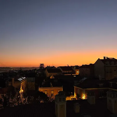 Estrela South-facing Views Ac & Parking Lejlighed Lisboa